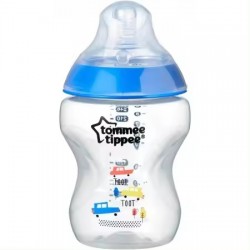 TOMMEE TIPPEE BIBERÓN AZUL CLOSER TO NATURE FLUJO LENTO 260 ML