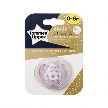 tommee tippee chupete moda chica 0-6 meses tommee tippee chupete moda chica 0-6 meses