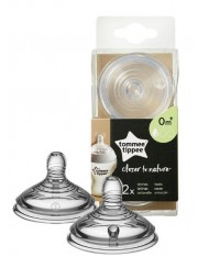 TOMMEE TIPPEE 2 TETINAS FLUJO LENTO + 0 MESES