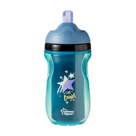 TOMMEE TIPPEE BOTELLIN TERMICO CON CAÑA AZUL +12 M TOMMEE TIPPEE BOTELLIN TERMICO CON CAÑA AZUL +12 M