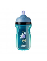 TOMMEE TIPPEE BOTELLIN TERMICO CON CAÑA AZUL +12 M