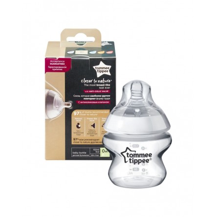TOMMEE TIPPEE BIBERON FLUJO LENTO 150 ML TOMMEE TIPPEE BIBERON FLUJO LENTO 150 ML