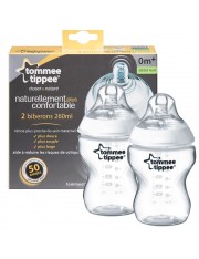 TOMMEE TIPPEE 2 BIBERONES FLUJO LENTO 260 ML