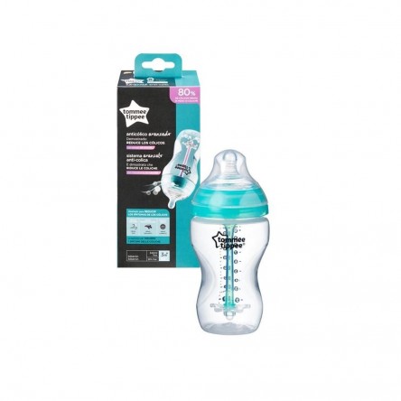 TOMMEE TIPPEE BIBERON ANTI COLIC FLUJO MEDIO 340 ML TOMMEE TIPPEE BIBERON ANTI COLIC FLUJO MEDIO 340 ML