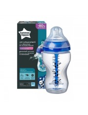 TOMMEE TIPPEE BIBERON ANTI COLIC FLUJO MEDIO AZUL 340 ML