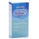 Durex preservativos natural plus 12 unidades