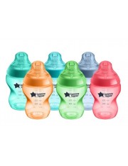 TOMMEE TIPPEE 6 BIBERONES MULTICOLOR 260 ML