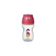 TOMMEE TIPPEE TAZA ROSA DE APRENDIZAJE 300 ML BOQUILLA DE SILICONA SUAVE