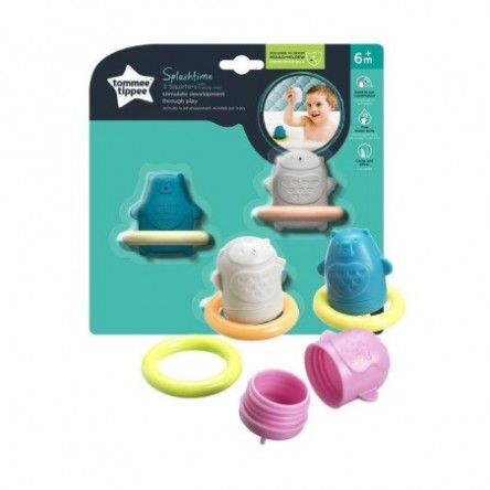 TOMMEE TIPPEE JUGUETES DE BAÑO LANZA AGUA 3 UNIDADES TOMMEE TIPPEE JUGUETES DE BAÑO LANZA AGUA 3 UNIDADES