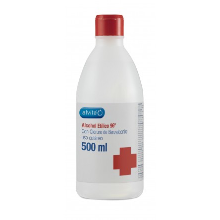 Alvita alcohol etilico 96º 500 ml Alvita alcohol etilico 96º 500 ml