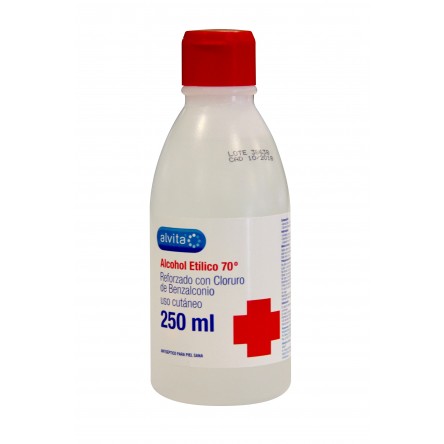 Alvita alcohol etilico desnaturalizado 70º piel sana Alvita alcohol etilico desnaturalizado 70º piel sana
