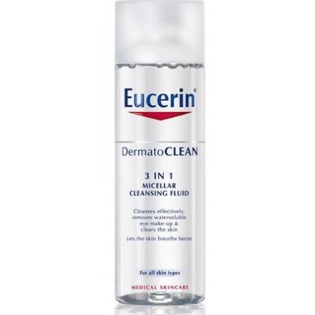 Eucerin dermatoclean 3 en 1 sol micelar limpiador 200 ml
