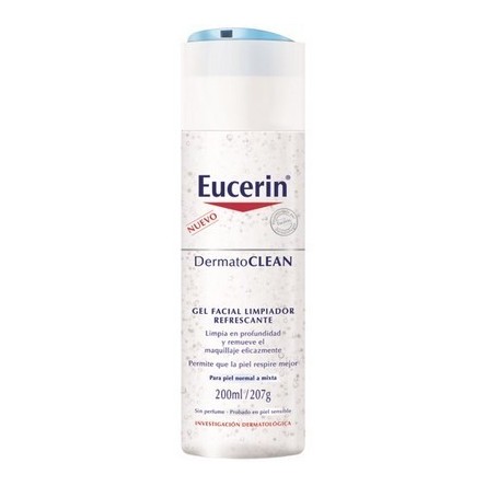 Eucerin dermatoclean gel limpiador refrescante 200 ml