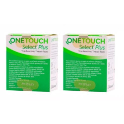 ONE TOUCH SELECT PLUS 100 TIRAS REACTIVAS