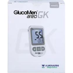 MEDIDOR DE GLUCOSA Y CUERPOS CETONICOS GLUCOMEN AREO GK METER 1 UNIDAD (SIN TIRAS REACTIVAS,SIN PINCHADOR Y SIN LANCETAS)