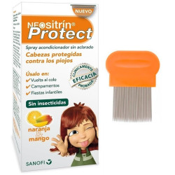 NEOSITRIN PROTECT ACONDICIONADOR 1 SPRAY 100 ML AROMA NARANJA Y MANGO+REGALO DE LENDRERA