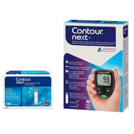 CONTOUR NEXT 100 TIRAS REACTIVAS GLUCEMIA CONTOUR NEXT 100 TIRAS REACTIVAS GLUCEMIA