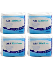 PAÑAL ADULTO ABSORBENTE INCONTINENCIA ORINA DIA ANATOMICO ABS ECO ELASTICOS 80 UNIDADES TALLA MEDIANA