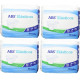 PAÑAL ADULTO ABSORBENTE INCONTINENCIA ORINA ABS elasticos supernoche talla mediana de 80 unidades