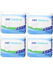 PAÑAL ADULTO ABSORBENTE INCONTINENCIA ORINA ABS elasticos supernoche talla mediana de 80 unidades
