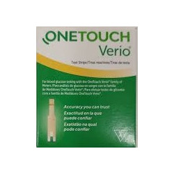 ONE TOUCH VERIO 50 TIRAS REACTIVAS GLUCEMIA