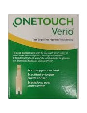 ONE TOUCH VERIO 50 TIRAS REACTIVAS GLUCEMIA