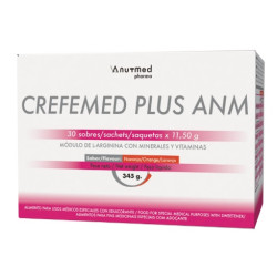 ARGININA CREFEMED PLUS ANM 30 SOBRES 11,5 G SABOR NARANJA