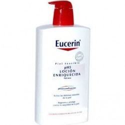 Eucerin piel sensible locion enriquecida 400 ml