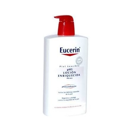 Eucerin piel sensible locion enriquecida 400 ml