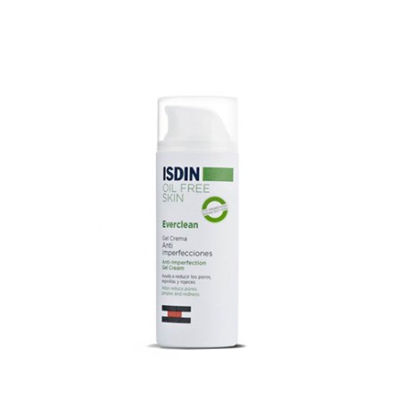Everclean isdin oil free skin gel crema antiimperfecciones 50 ml Everclean isdin oil free skin gel crema antiimperfecciones 50 ml