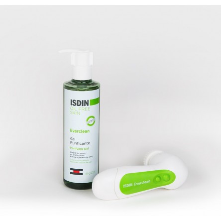 Everclean isdin pack gel purificante + cepillo l 240 ml pack Everclean isdin pack gel purificante + cepillo l 240 ml pack