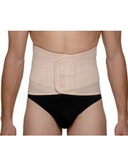 Faja abdominal reforzada medilast beige contorno de cintura 80-85 cm t- mediana