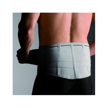 Faja lumbar farmalastic doble refuerzo gris t- 1 (cintura 74-99 cm) cinfa