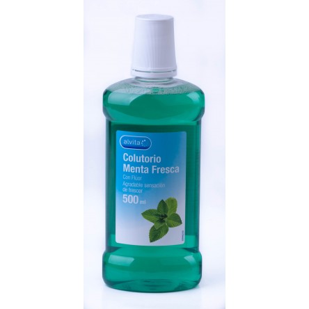 Alvita colutorio menta fresca 500 ml Alvita colutorio menta fresca 500 ml