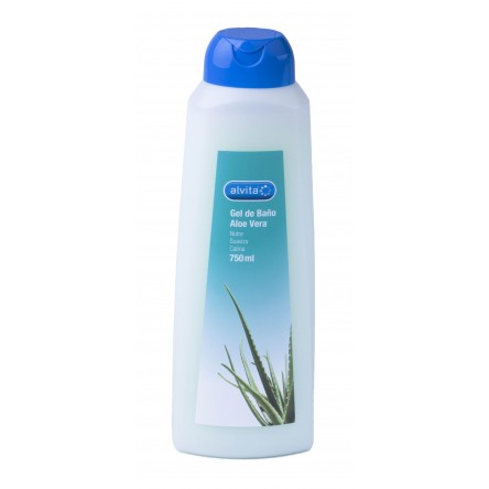 Alvita gel de baño aloe vera 750 ml Alvita gel de baño aloe vera 750 ml