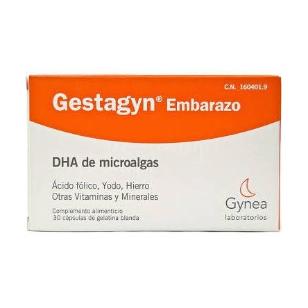 Gestagyn embarazo 30 capsulas