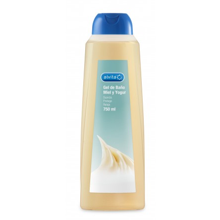 Alvita gel de baño miel y yogur 750 ml Alvita gel de baño miel y yogur 750 ml
