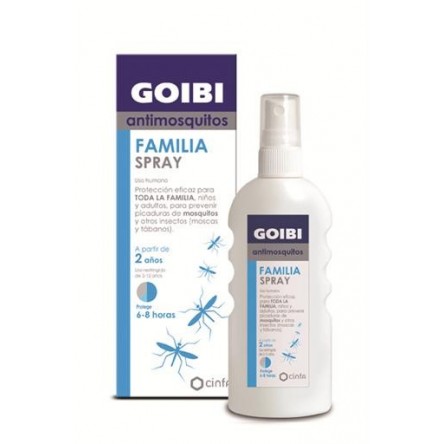 Goibi antimosquitos locion repelente familia spray 100 ml cinfa
