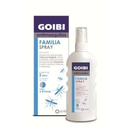 Goibi antimosquitos locion repelente familia spray 100 ml cinfa Goibi antimosquitos locion repelente familia spray 100 ml cinfa