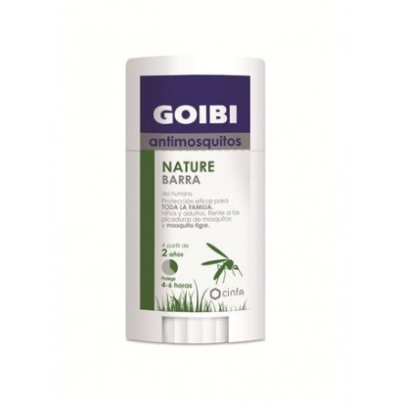 Goibi antimosquitos natural barra uso humano repelente 50 ml Goibi antimosquitos natural barra uso humano repelente 50 ml