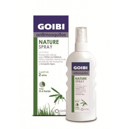 Goibi antimosquitos citriodiol spray uso humano repelente 100 ml cinfa Goibi antimosquitos citriodiol spray uso humano repelente 100 ml cinfa