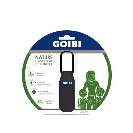 Goibi llavero repelente antimosquitos citronella cinfa Goibi llavero repelente antimosquitos citronella cinfa