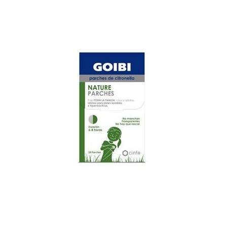 Goibi parches adhesivos de citronela para la ropa 24 parches cinfa Goibi parches adhesivos de citronela para la ropa 24 parches cinfa