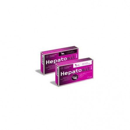 Hepatosil 200/20 perros 30 comprimidos Hepatosil 200/20 perros 30 comprimidos