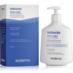 Hidraven sesderma crema espumosa sin jabon 300 ml