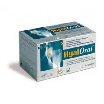 Hyaloral colageno y acido hialuronico perros grandes +20 kg 120 comprimidos Hyaloral colageno y acido hialuronico perros grandes +20 kg 120 comprimidos