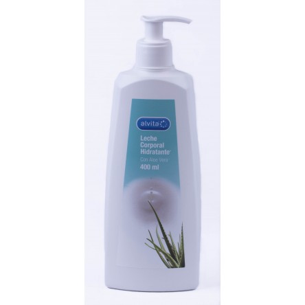 Alvita leche corporal hidratante con aloe vera 400 ml Alvita leche corporal hidratante con aloe vera 400 ml