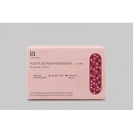 Interapothek aceite de rosa mosqueta 30 capsulas Interapothek aceite de rosa mosqueta 30 capsulas