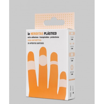 Interapothek aposito adhesivo clasicos surtidos 20 unidades Interapothek aposito adhesivo clasicos surtidos 20 unidades