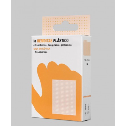 Interapothek aposito adhesivo tira 100 x 6 cm Interapothek aposito adhesivo tira 100 x 6 cm